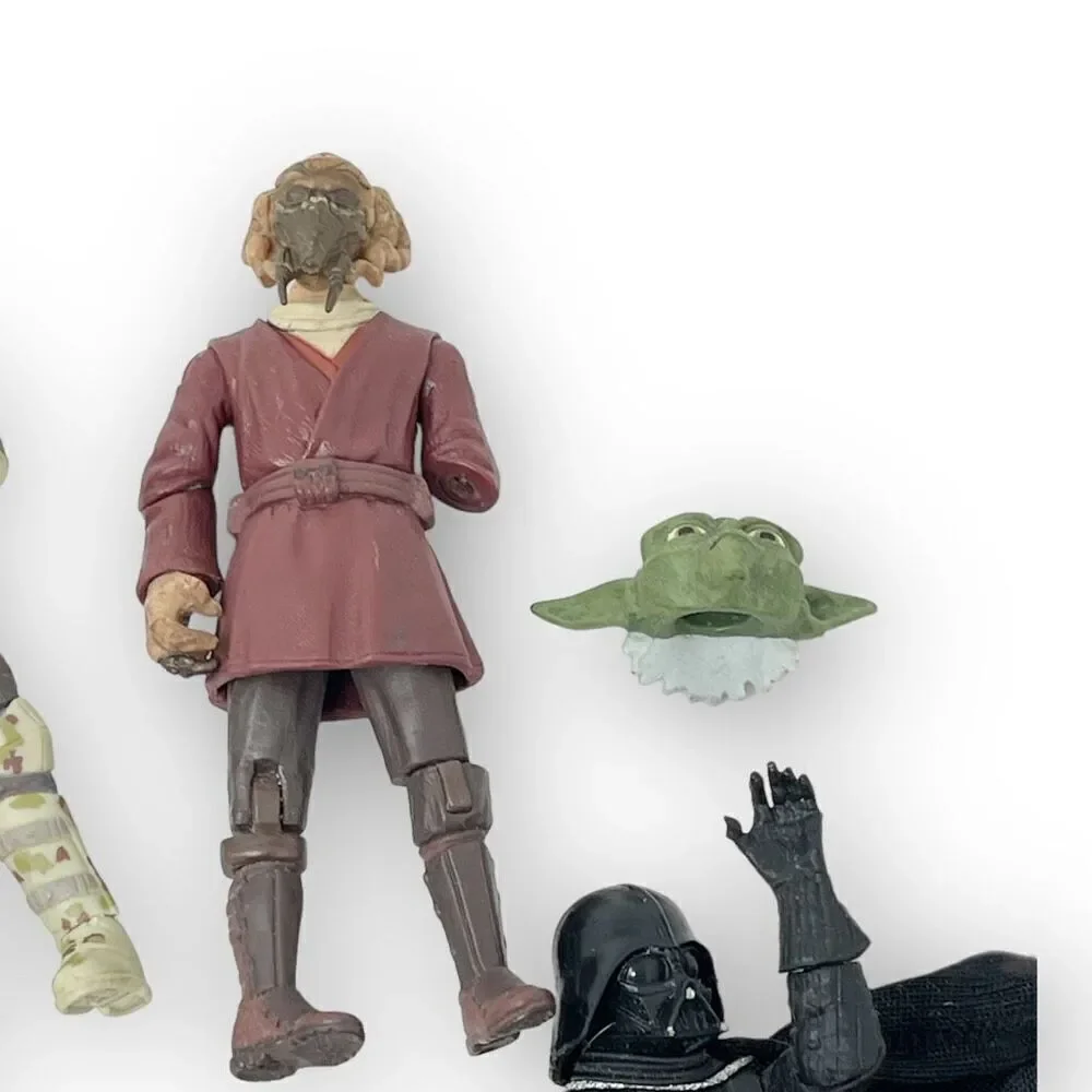 Star Wars Hasbro 2004 Legacy Black Series Lot of Broken Flawed Action Figure Lot